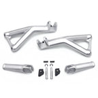 Silver Rear Passenger Footpeg Bracket for Ducati Panigale V4/S (2018–2020)