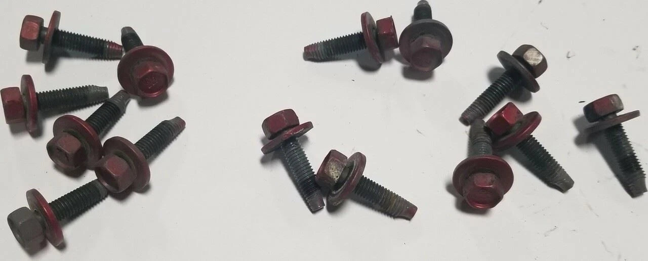 Set of 2 Door Hinge Hardware Bolts for Ford Thunderbird (1989–1997)