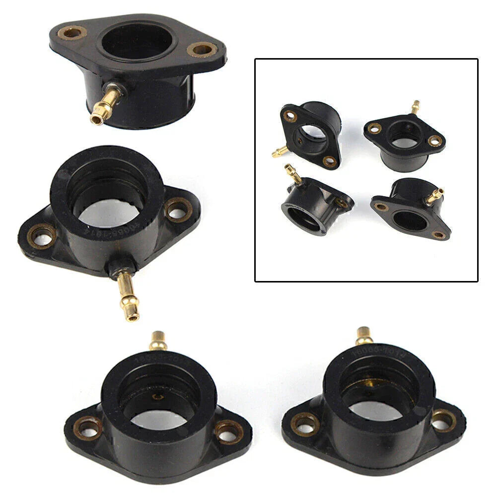 4pcs Carburetor Intake Manifold Joint for Kawasaki KZ550 (1980-1983)