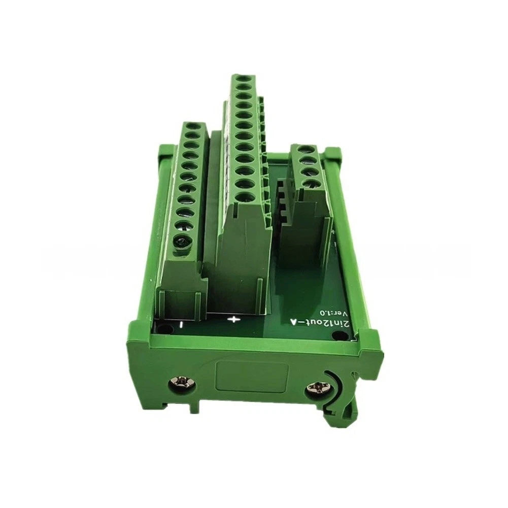 2X Power Distribution Terminal Block for Compact Control Panels