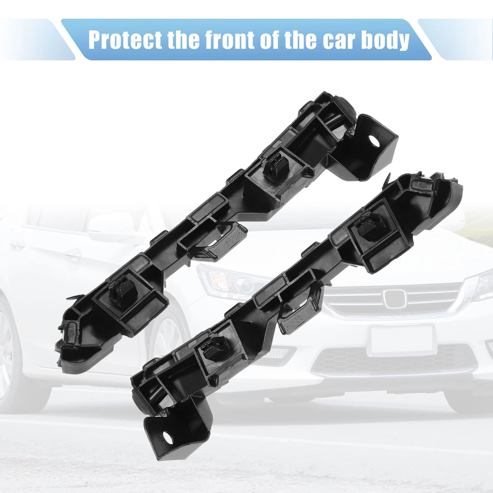 Pair of Bumper Bracket 71193T2AA01/71198T2AA01 for Honda Accord (2013–2017)