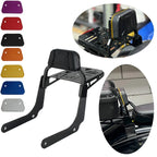 Passenger Backrests Luggage Rack Sissy Bar for Harley M8 Softail Slim (18-21)