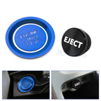 Engine + Cigarette Lighter Eject Button Cover for Honda Civic (2022–2025)