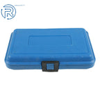 Set of 8 Gauge Hole Blocks with Screw Wrench Case for Precision 123