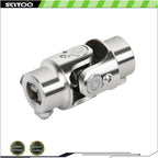 Chrome Steering U-Joint Shaft for - 3/4 Inch DD