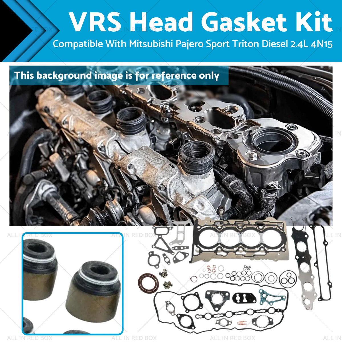 VRS Head Gasket Kit for Mitsubishi Pajero Sport Triton Diesel (2015–2023)