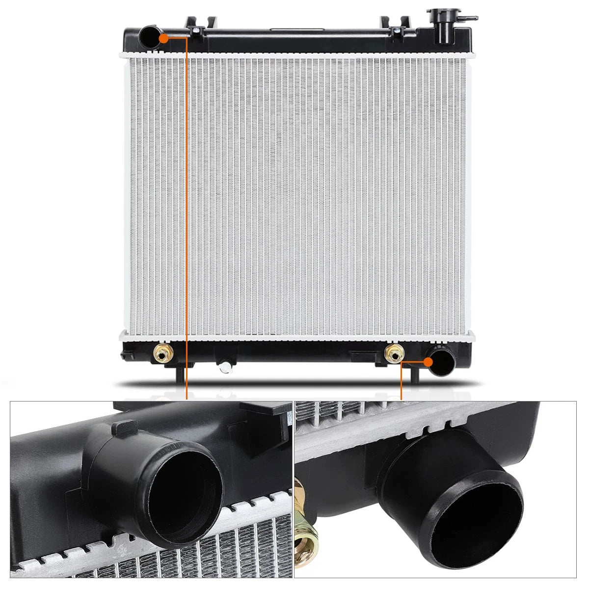 Aluminum Core Radiator for Dakota/Raider 2005–2011 DPI-2883