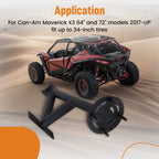 Tire Mount Rack for Can-Am Maverick X3 MAX X RS Turbo RR (2022–)