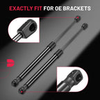 2PCS 17" 120lb Gas Struts for Snugtop Truck Topper Door (2018–2024)