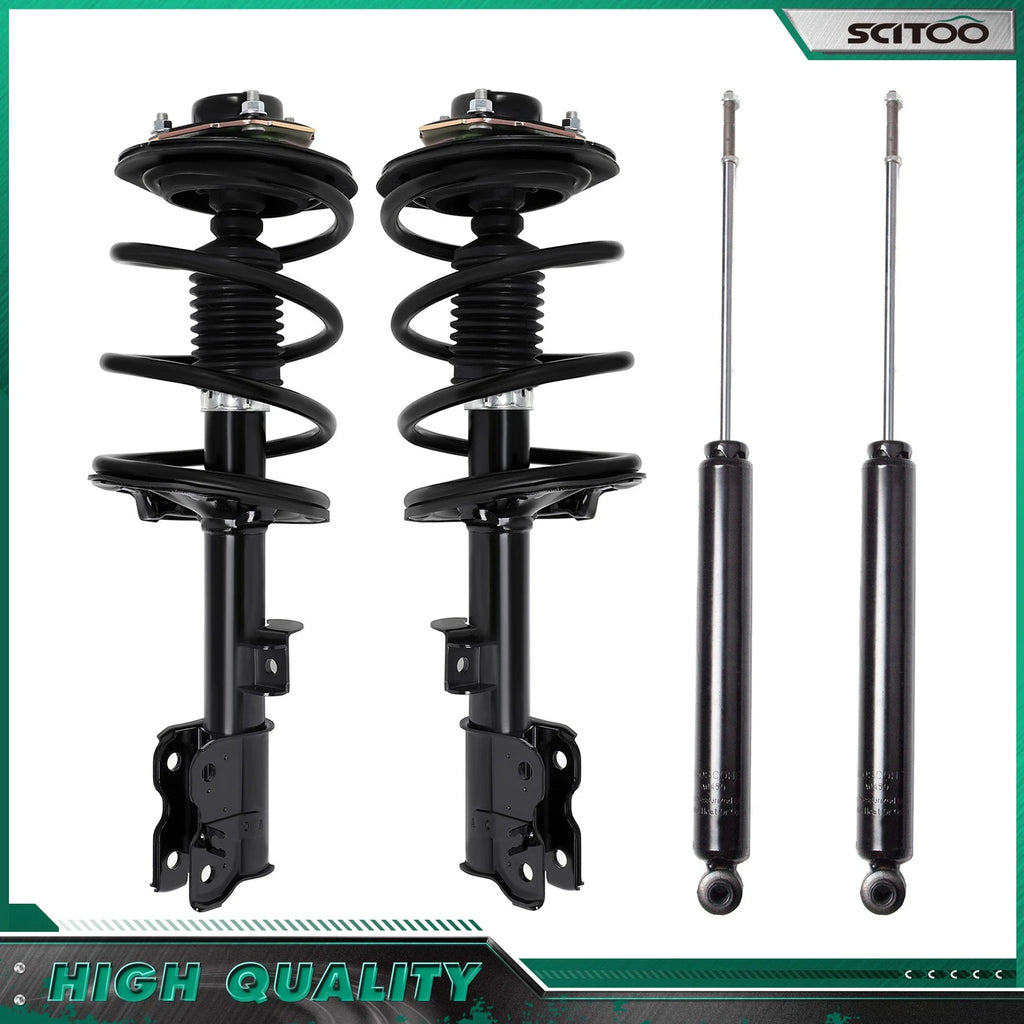 Set of 4 Complete Struts & Rear Shocks for Infiniti FX35 (2003–2008)
