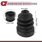 Inner CV Joint Boot Kit w/ Clamps for Mitsubishi Lancer (2012–2017)