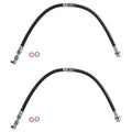 Set of 2 Front Brake Hydraulic Hoses for Mazda B2000 B2200 B2600 (1980–1996)