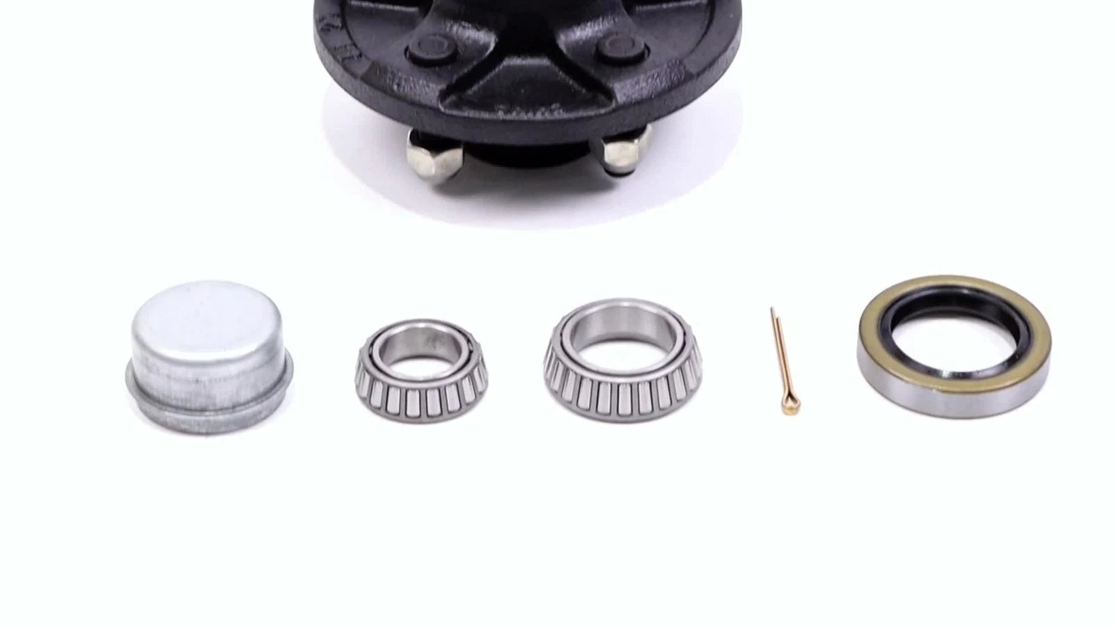 Bearing Kit and Lug Nuts for Boat Trailer (5 Lug, 5-4.5)