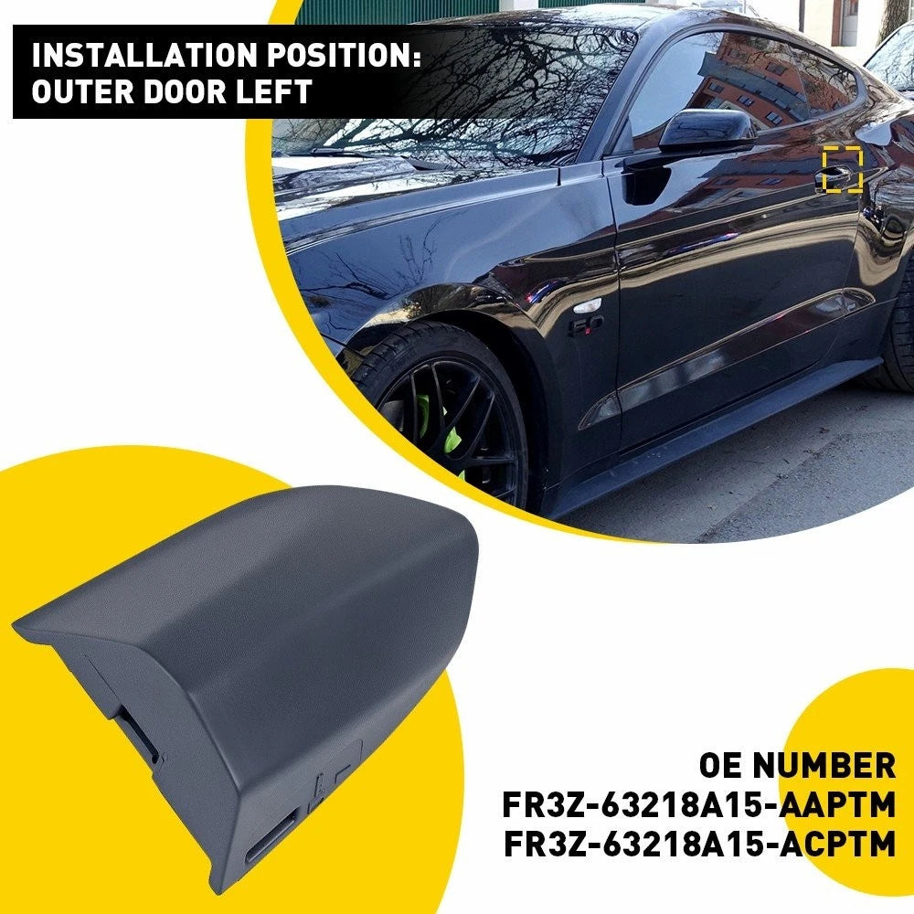 Door Handle Key Cap Cover for Ford Mustang (2015–2022) Front Left EXV