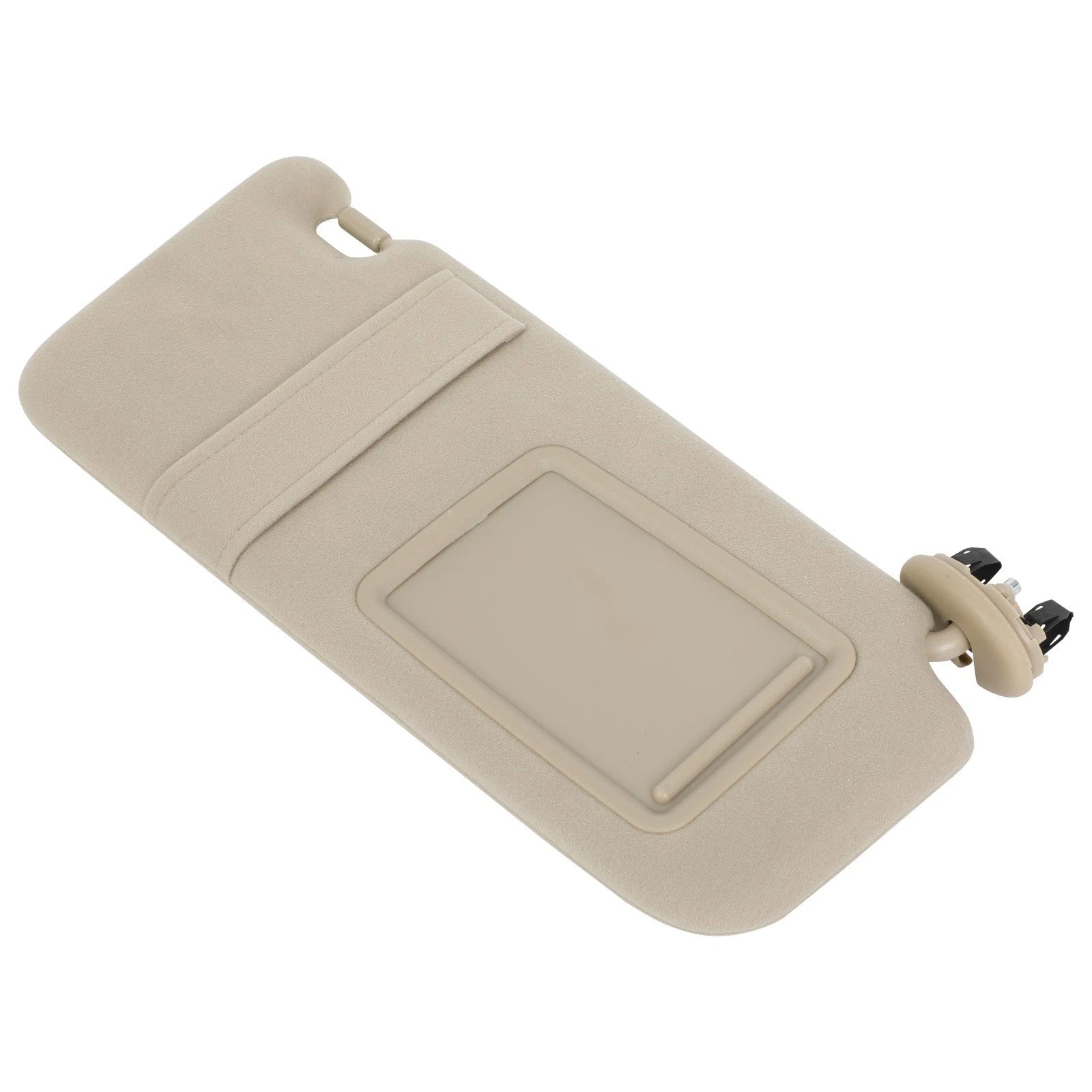 Set of 2 Tan Beige Sun Visors for Toyota Camry (2007–2011) W/O Sunroof