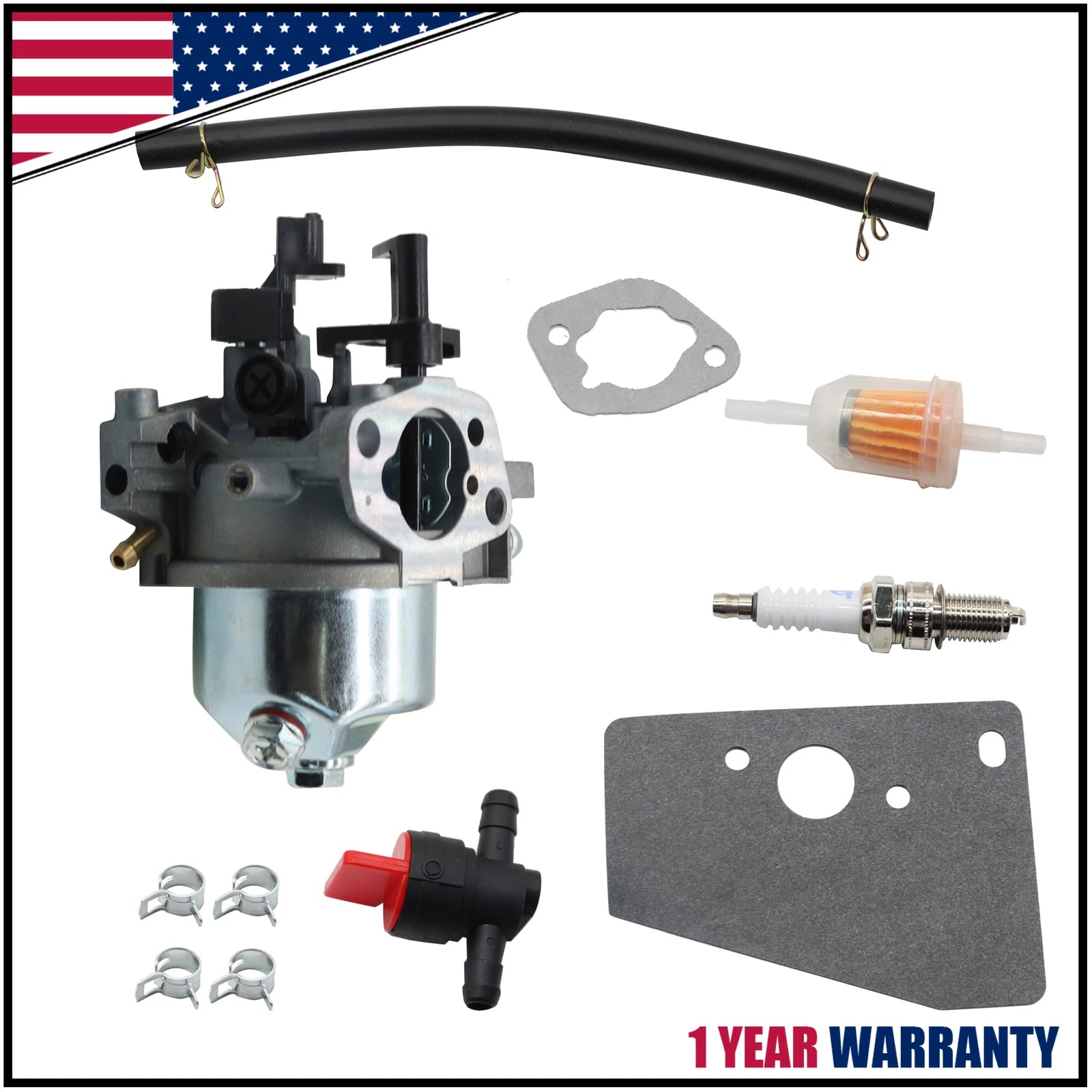 Carburetor for Husky 2600 PSI Pressure Washer (173cc)