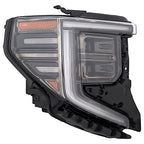 Full LED Headlight for GMC Sierra 1500 AT4/AT4X (2022–2026) BLK/CHR RH