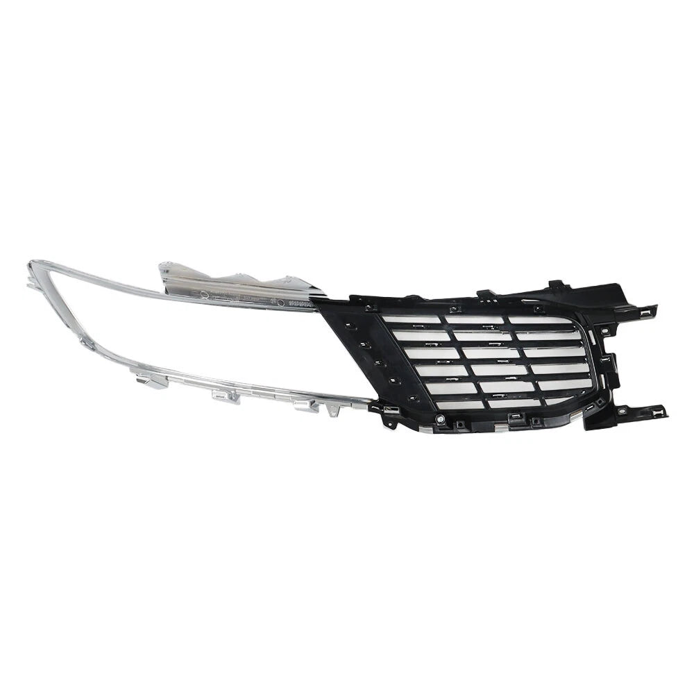 Set of 2 Front Upper Grille Replacements for Lincoln MKX (2016-2018) Chrome