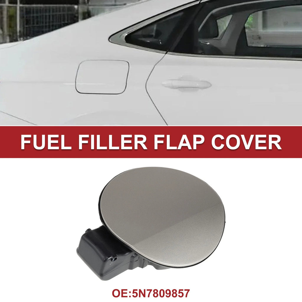 Fuel Tank Door Cap for Volkswagen Tiguan (2010–2019) Gold Tone