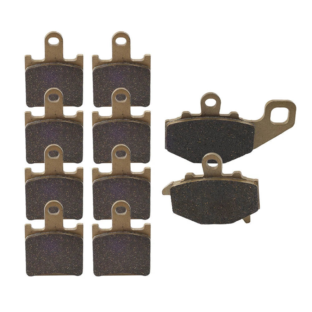 Brake Pads for Kawasaki ZX6R ZX 600 (2007–2016) - Champagne Gold