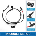 ABS Wheel Speed Sensor No. 95671C5000 for Kia Sorento (2016–2017)