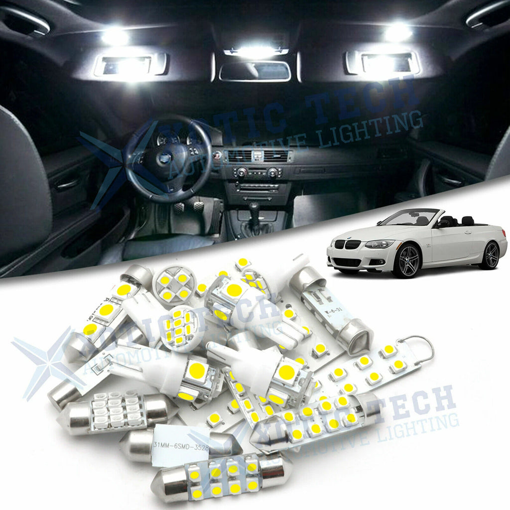 White LED Interior Light Package for BMW 3 Series E90 E92 (2006–2012)