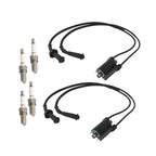2X Ignition Coil & Spark Plug Cap for Honda Shadow 1100 (1987–2007)