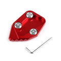 Kickstand Side Stand Support Plate Pad for Honda CBR1000RR (2008–2016) Red