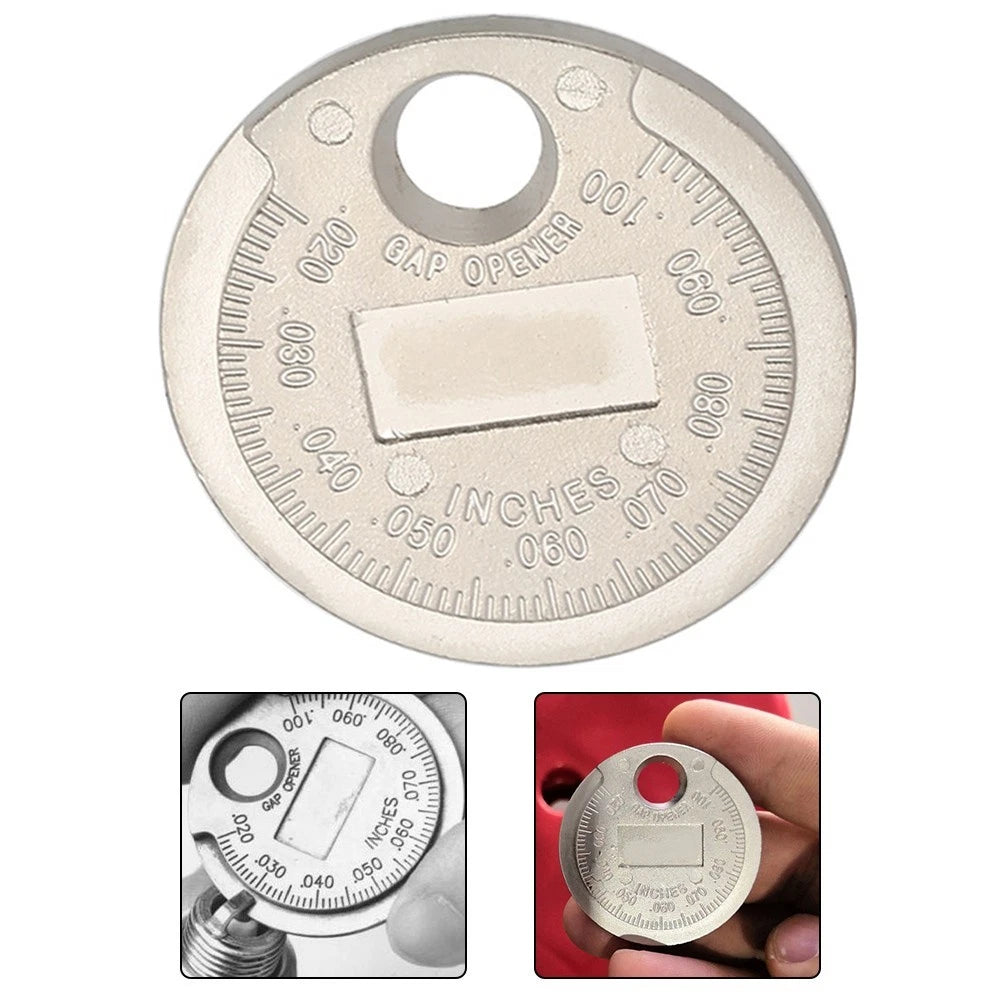 Heavy Duty Spark Gap Gauge for Vehicle Repair (0.62 to 4mm Range)