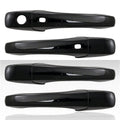 Set of 4 Door Handle Covers for 2011-2014 Chrysler 200 - Gloss Black w/Smart Key