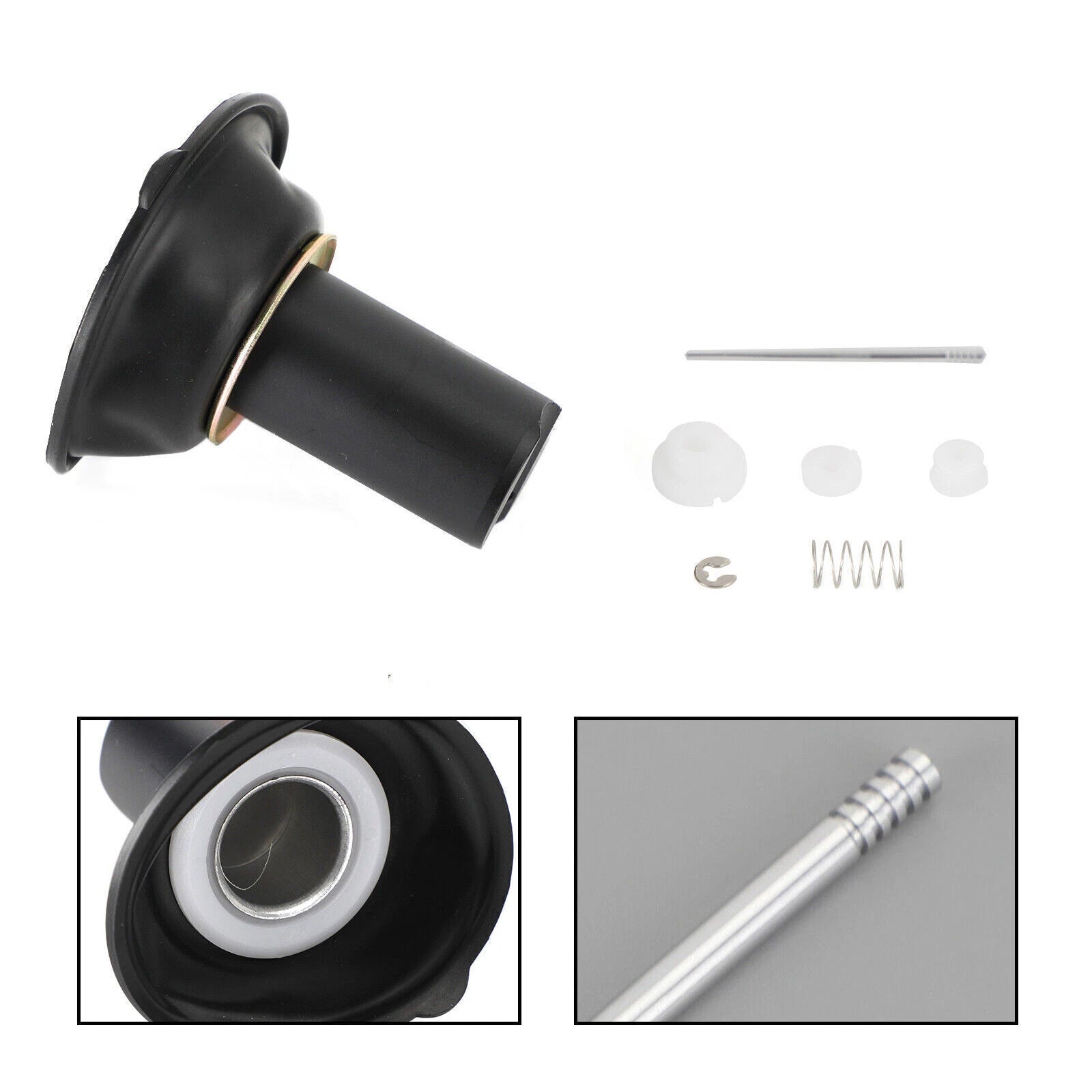 Carburetor Plunger Diaphragm Repair Kit for Yamaha XJR400 (1993–2000) T9