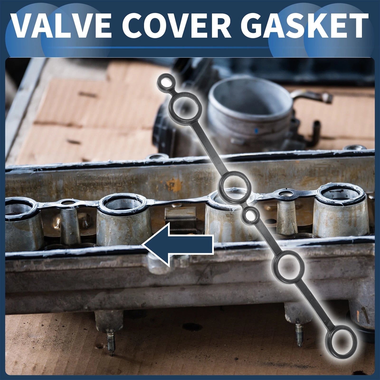 Valve Cover Gasket No. 1327170F00 for Nissan 240SX 2.4L (1995–1998)