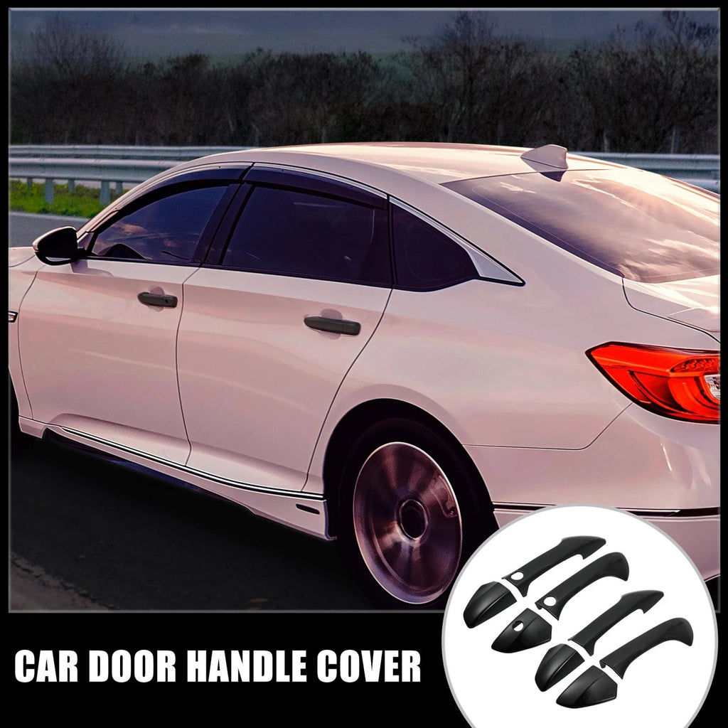 Set of 4 Car Door Handle Trims with Keyless Hole for Honda Accord (2018–2023)