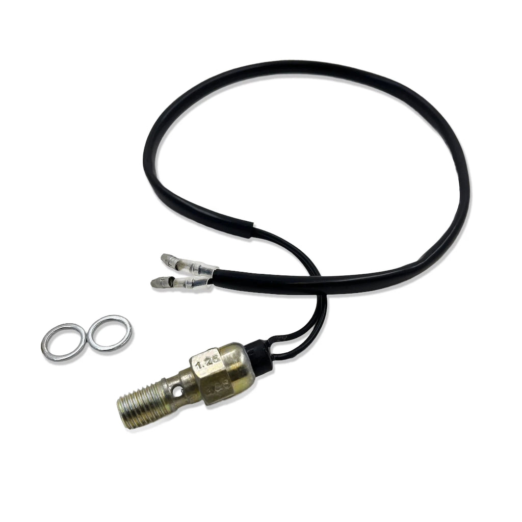 M10x1.25 Rear Hydraulic Brake Light Switch Banjo Bolt for Motorcycle
