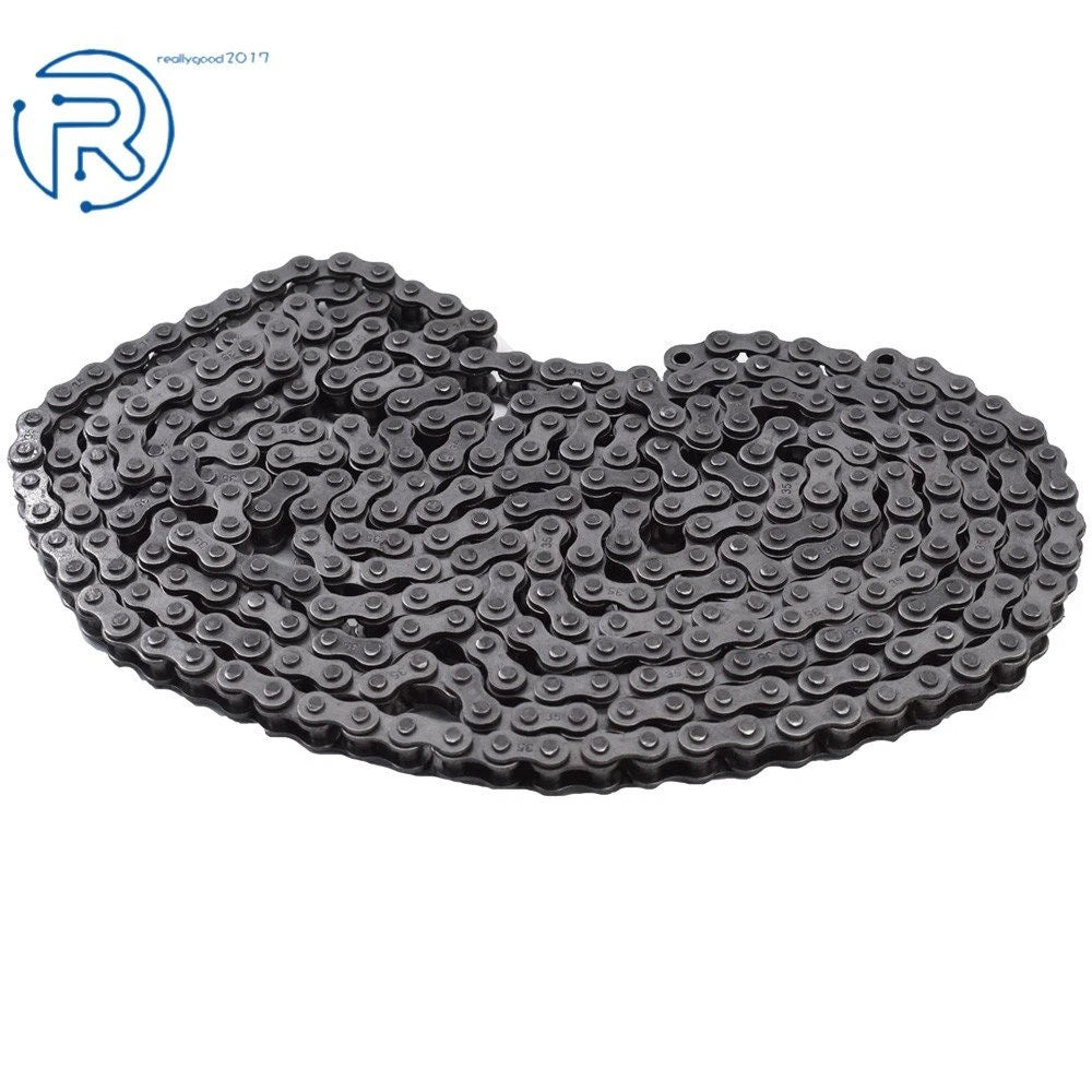 10 Feet Roller Chain with 1 Connecting Link 0.375 Inch Pitch