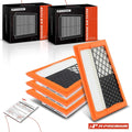 Set of 4 Engine Air Filters for Mercedes-Benz W211 X164 (2003–2009)