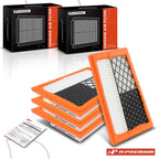 Set of 4 Engine Air Filters for Mercedes-Benz W211 X164 (2003–2009)