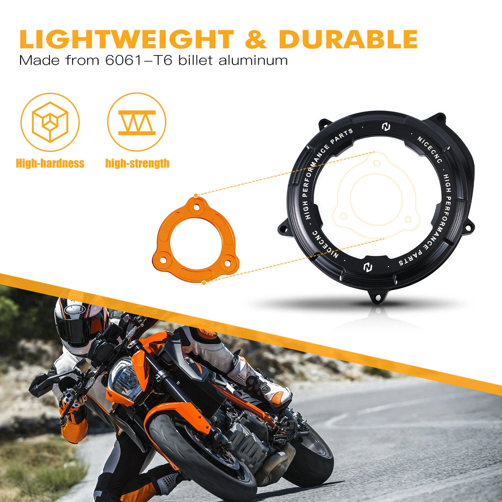 CNC Engine Clutch Cover Protector & Pressure Plate for KTM 1290 Super Duke R/GT (2014)