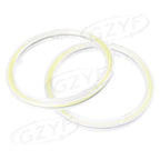 90mm Pure White LED Halo Lamp Angel Eyes Ring Fog Light for Car (12V-24V)