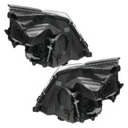 Halogen Headlight Set for Cadillac CTS (2008–2014) w/o AFS, Left + Right