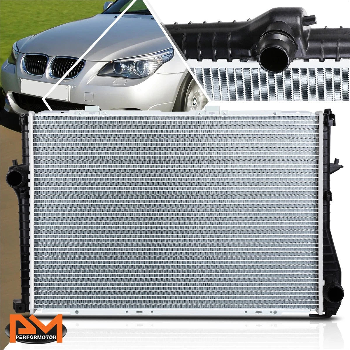 Aluminum Cooling Radiator for BMW 525I/528I/530I/545I (1999–2006) DPI-2284