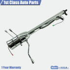 30" Tilt Steering Column with Wheel Adapter for Auto (Chrome)