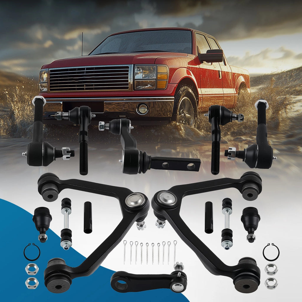 Set of 14 Front Upper Control Arm Tie Rod Sway Bar for Expedition F150 Navigator (1997–2003)