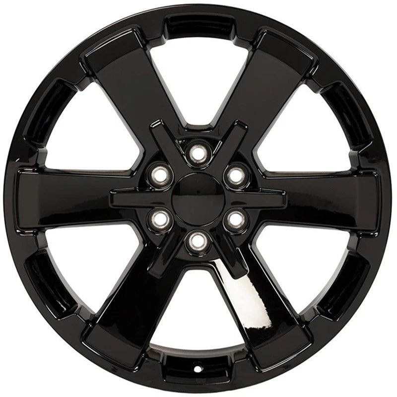 22 Inch Gloss Black Wheel Replacement for 1992-1994 Chevy Blazer