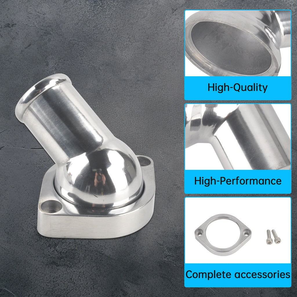 45° Swivel Water Neck Thermostat Housing for Chevy LS Engine (LS1 LS2 LS3 LS7 LS9)