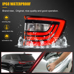 Rear Pair LED Tail Lights for Dodge Durango (2014–2025)