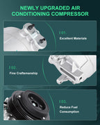 A/C Compressor for Chevrolet Malibu (2013–2015) Buick Regal (2014–2017)