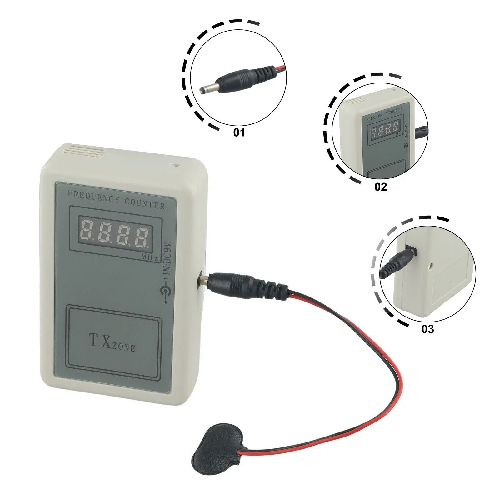 Handheld Frequency Tester for Car Key Remote Controls