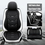 Faux Leather Car Seat Covers for Honda Toyota (5 Seats)