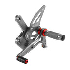 CNC Aluminum Rearsets Footpegs for Kawasaki ZX4R ZX-4RR (2023–2024)